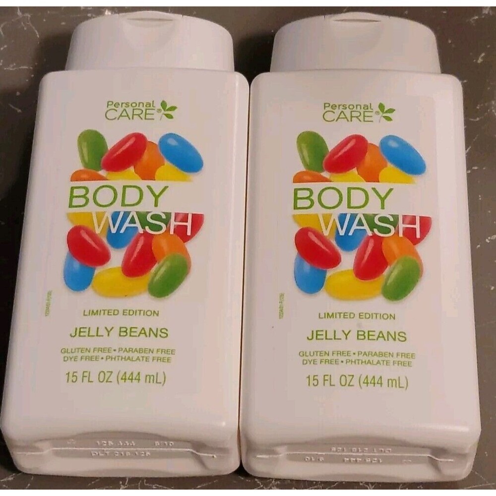 (2)Personal Care Limited Edition JELLY BEANs Body Wash 15oz Each